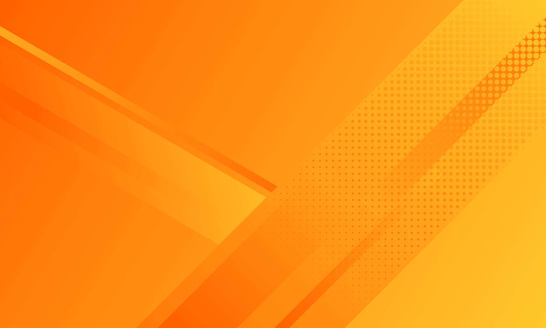 Geometric Orange Background Illustration 